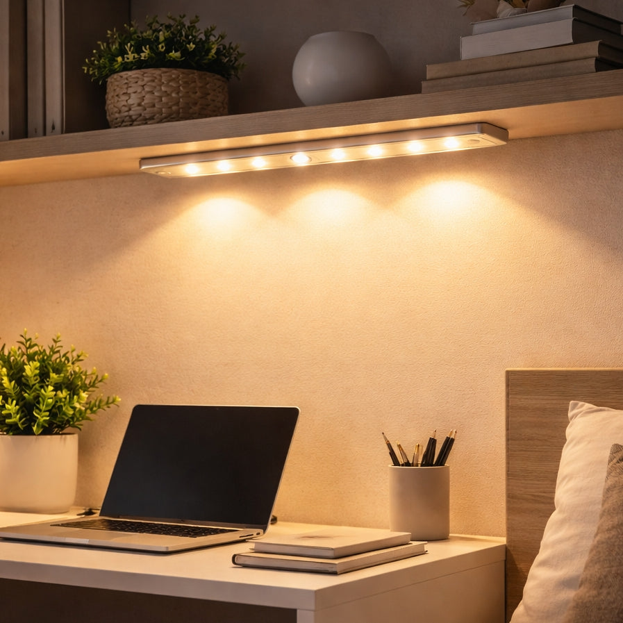 Luz LED com Sensor de Movimento - Casa Inteligente