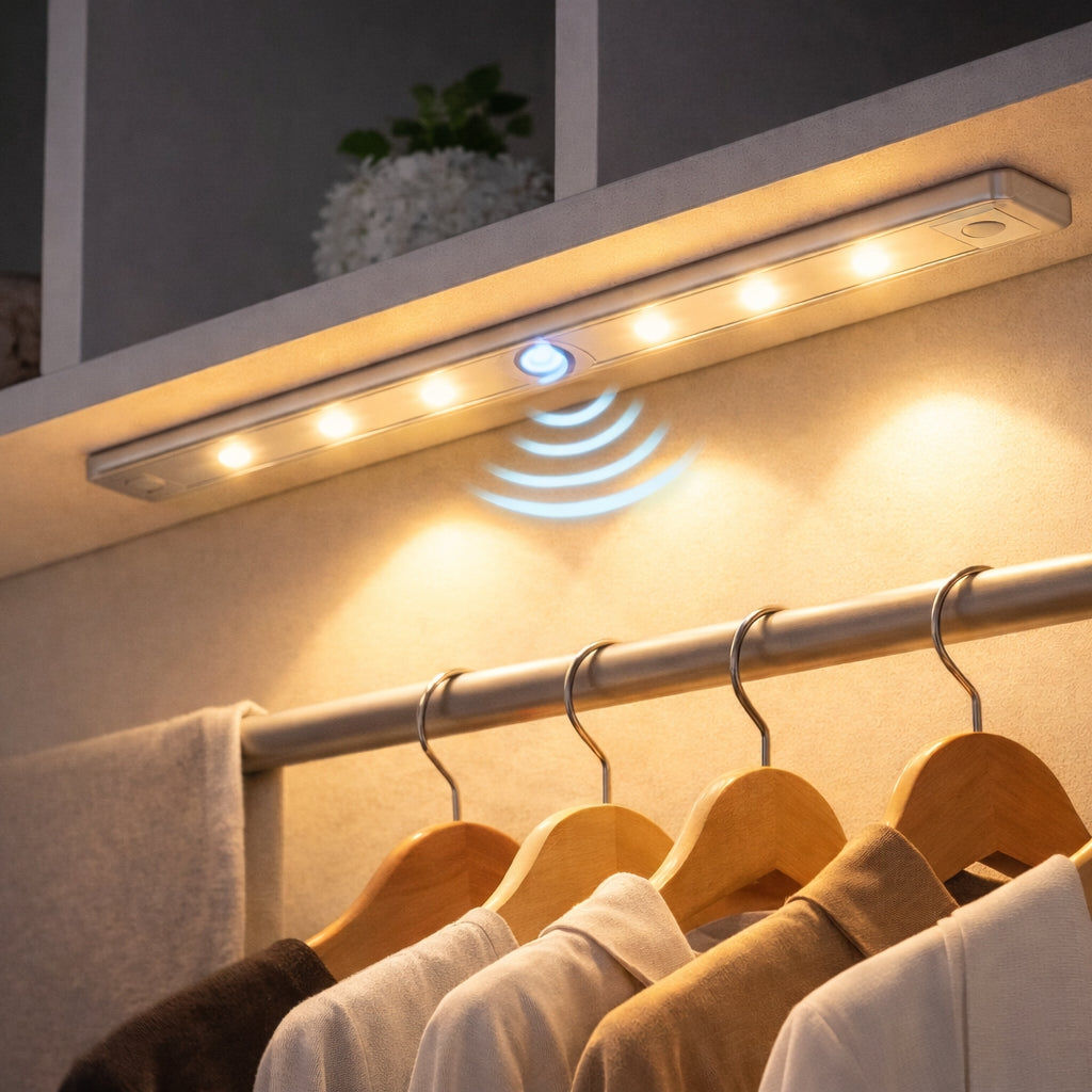 Luz LED com Sensor de Movimento - Casa Inteligente