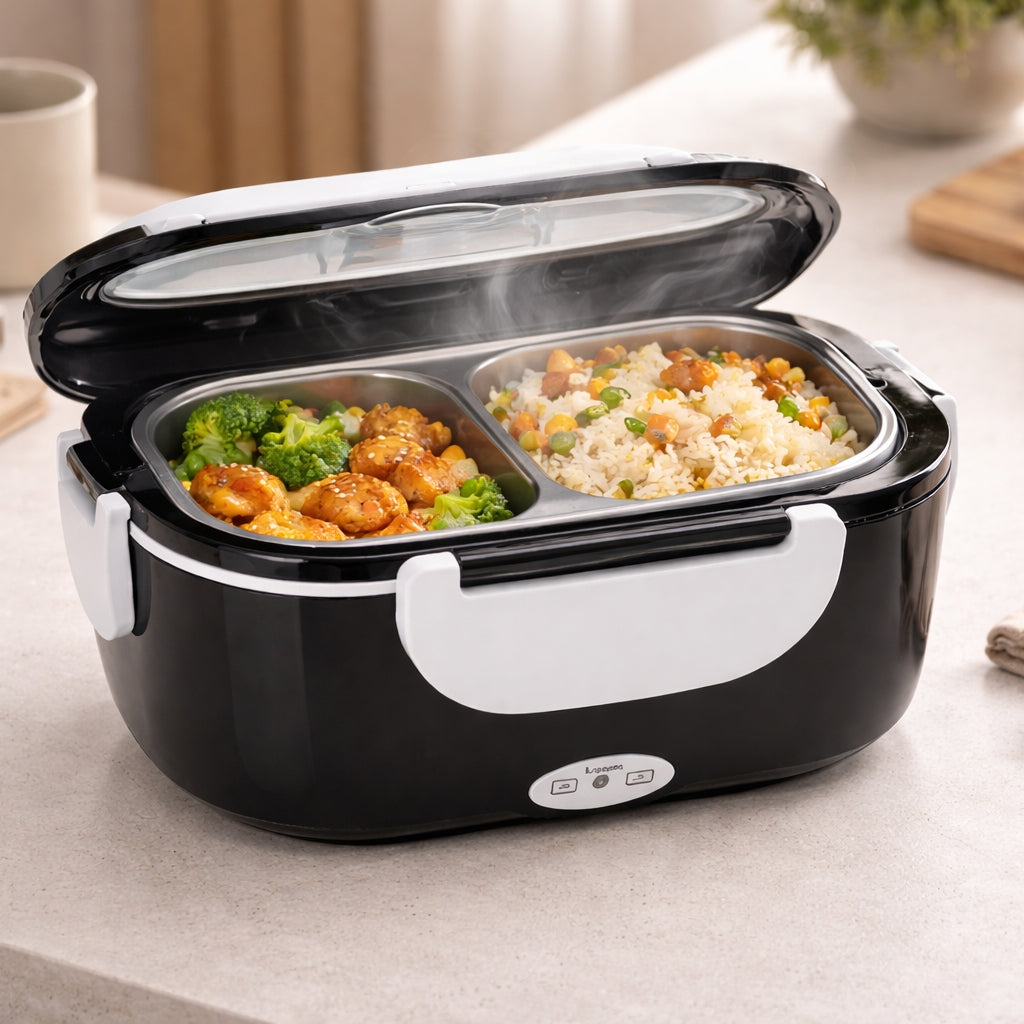 Marmita Elétrica Portátil – Comida em Qualquer Lugar