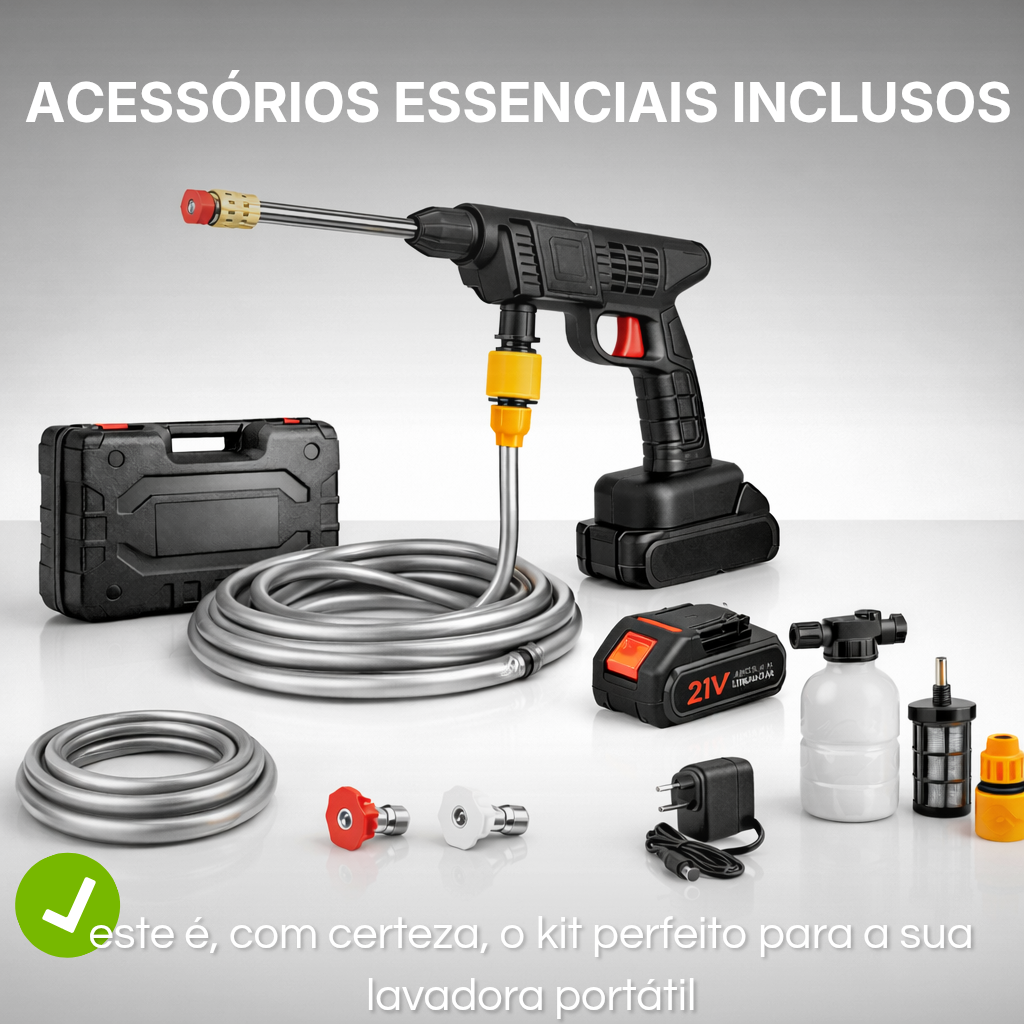 Lavadora Portátil HydroMax + 5 BRINDES + FRETE GRÁTIS